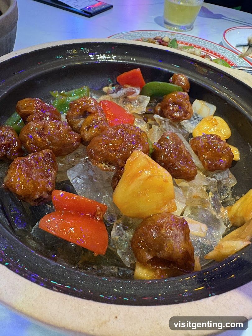 Dish in a bowl
