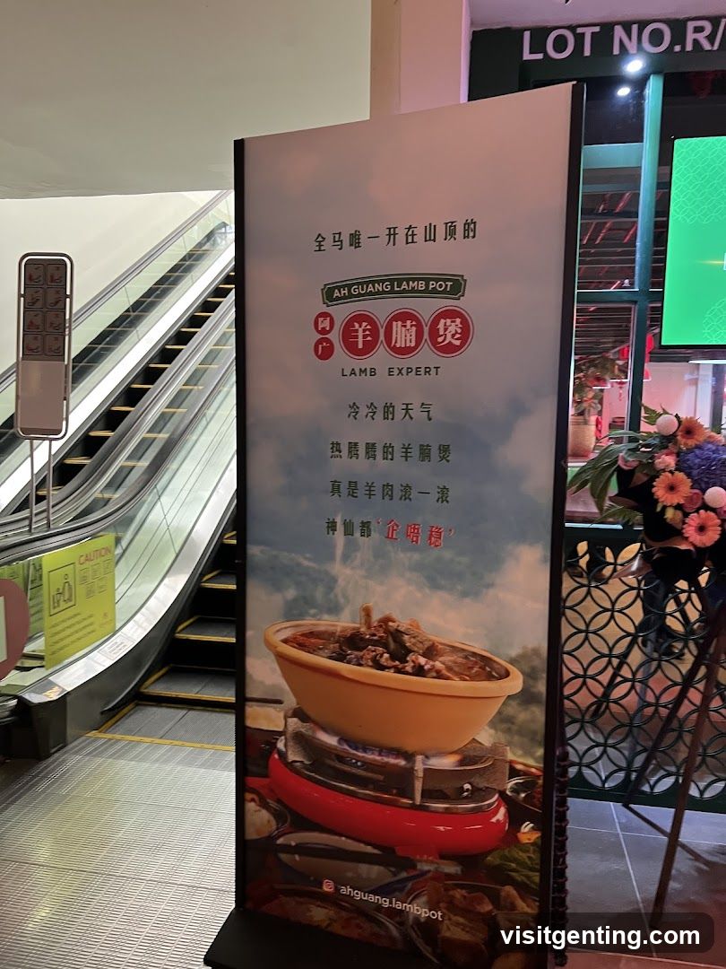 Promotional Poster for Ah Guang Lamb Pot