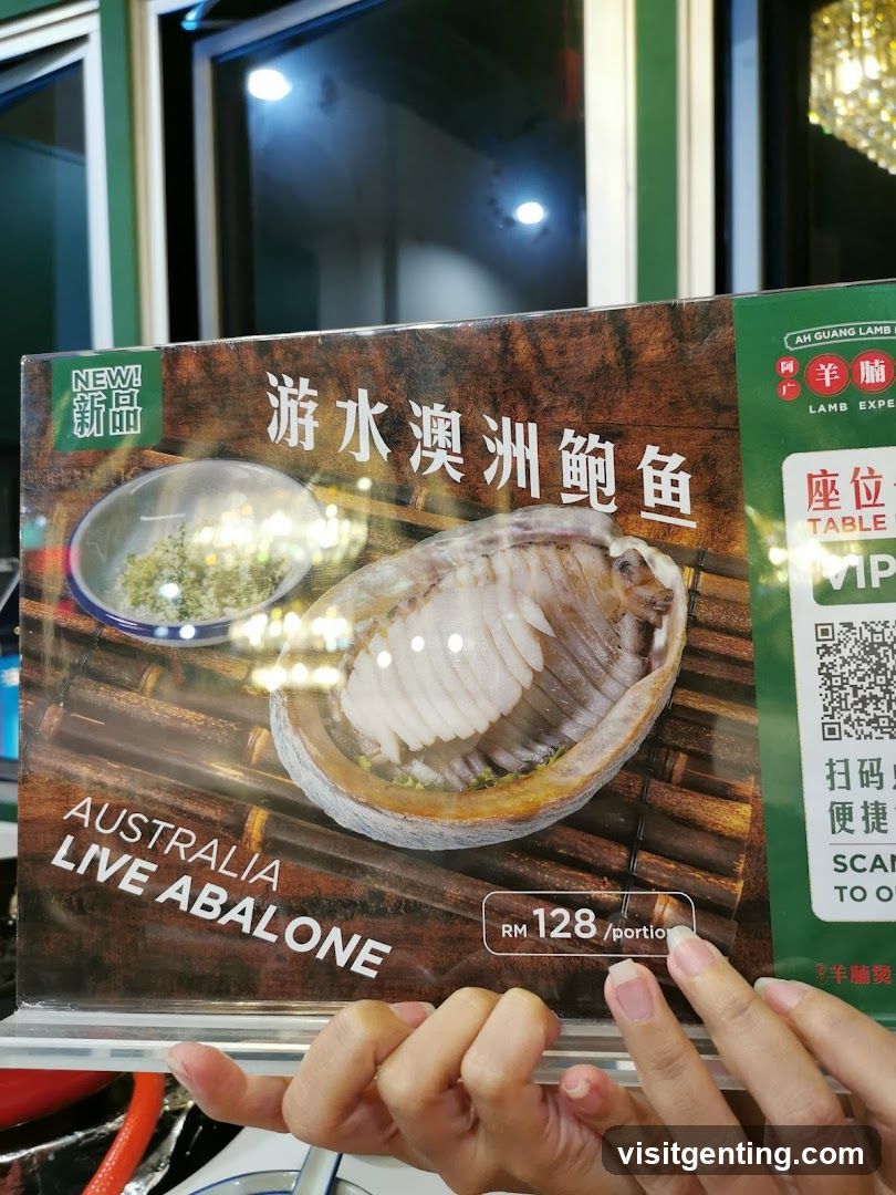 Menu Board Display