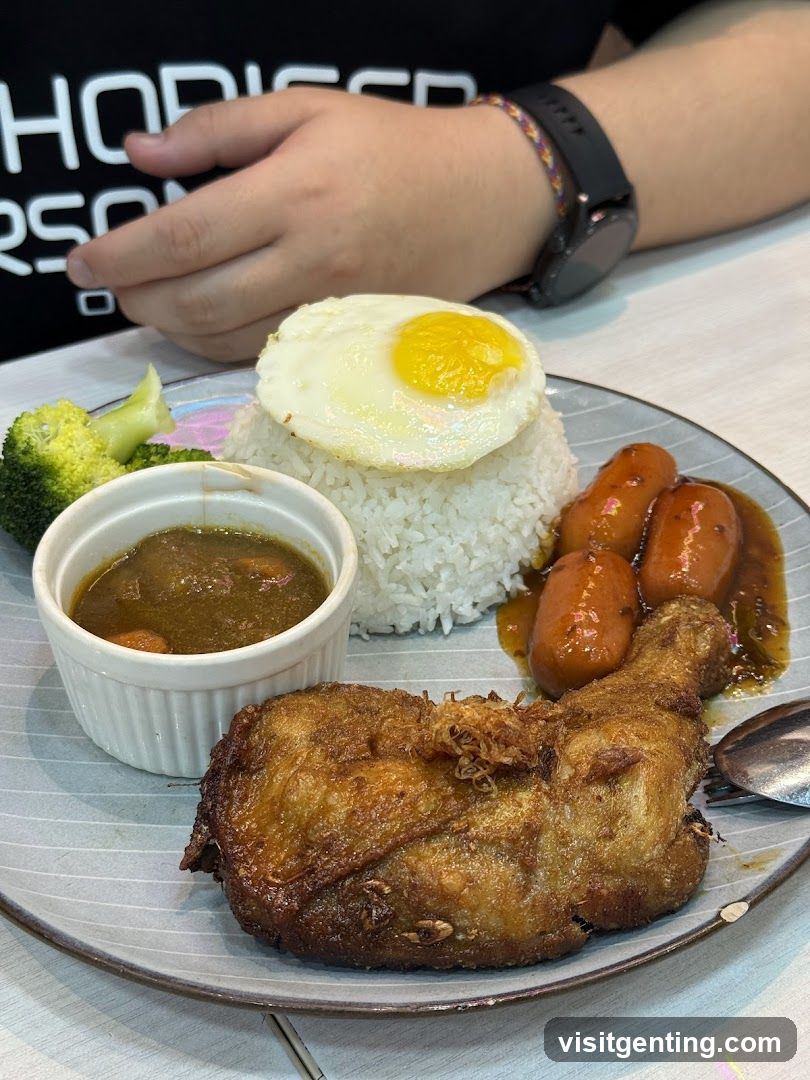 Food Plate at Restaurant