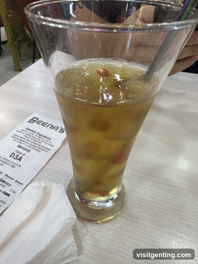 Beena's Signature Drink