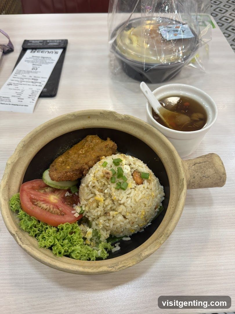 Food served at a restaurant