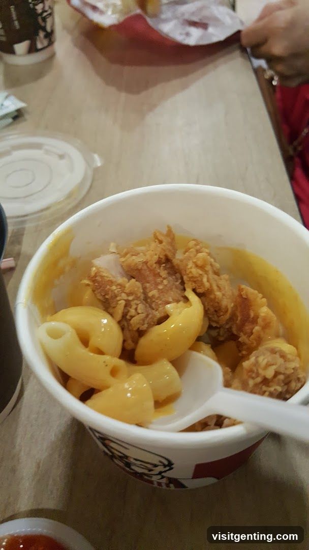 KFC Mac & Cheese Bowl