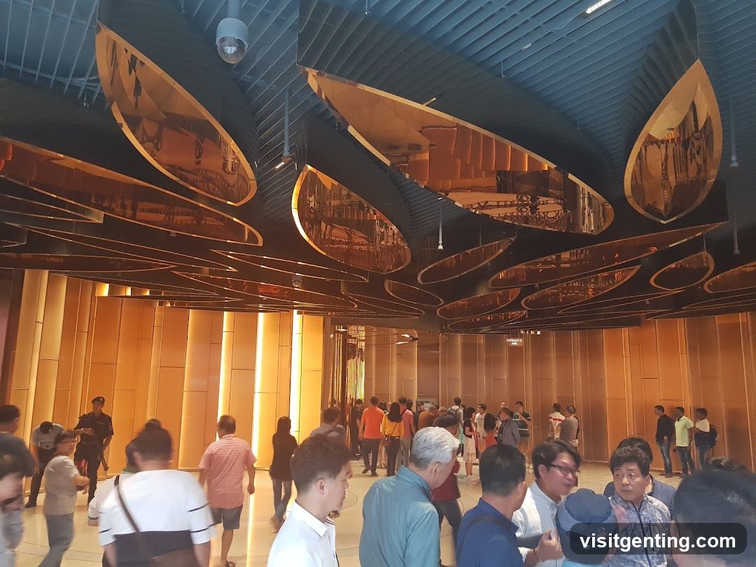 Interior of a modern building