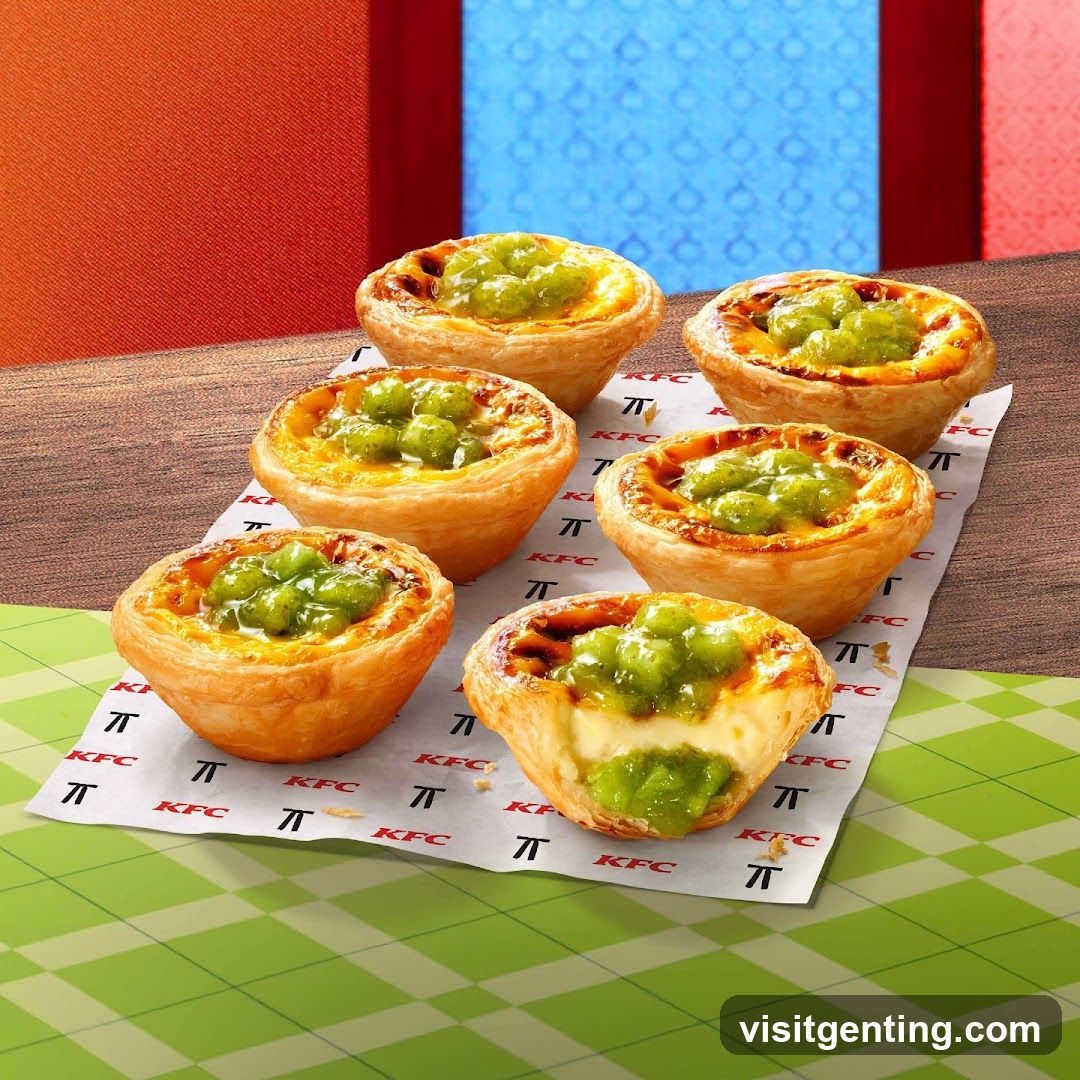 KFC Egg Tart Display