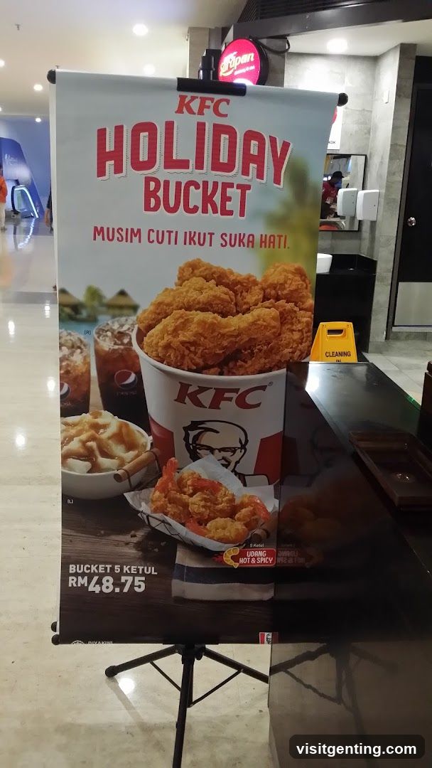 KFC Holiday Bucket Advertisement