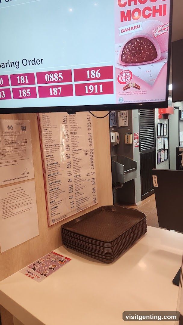 KFC Counter Interior