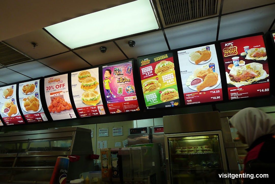 KFC Restaurant Interior