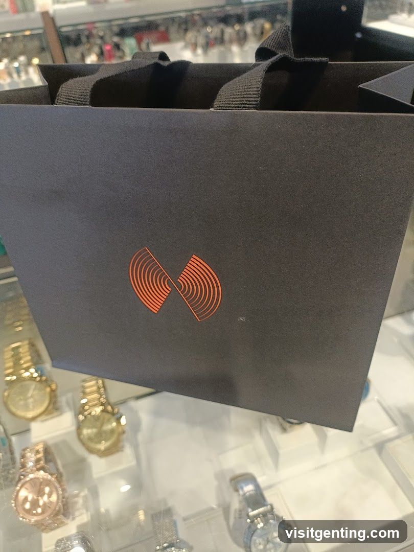 Shopping Bag in Retail Display