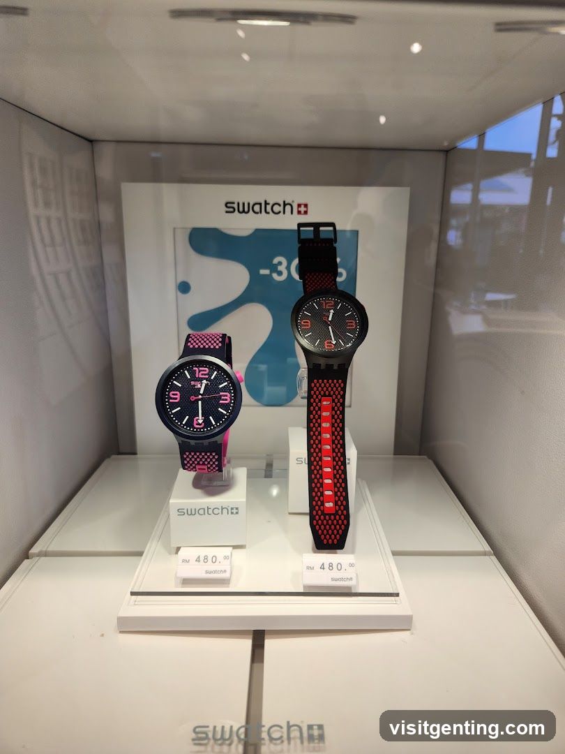 Swatch Watch Display