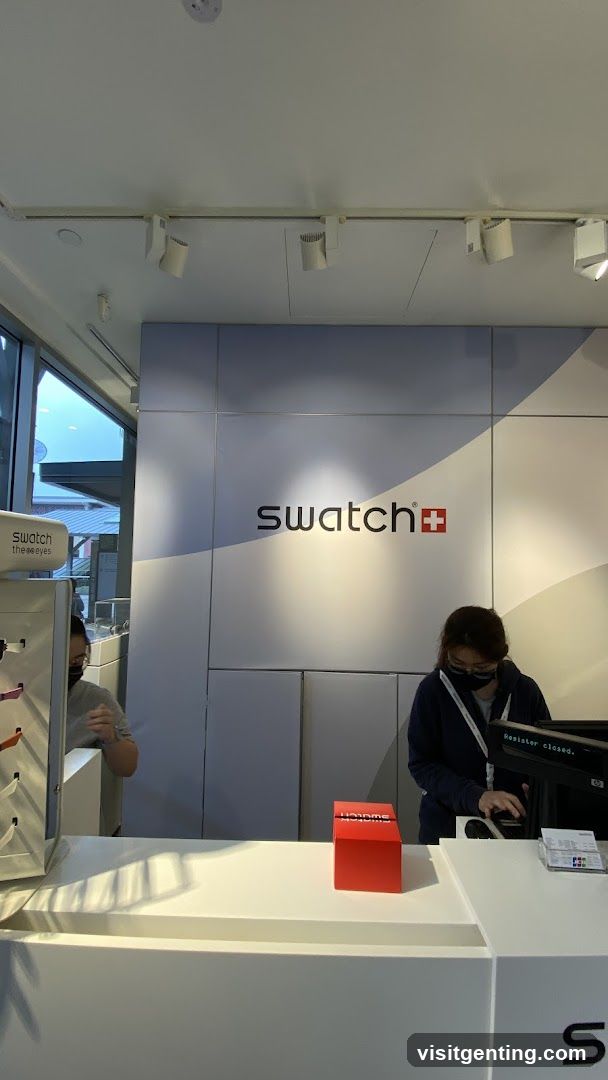 Swatch Store Interior