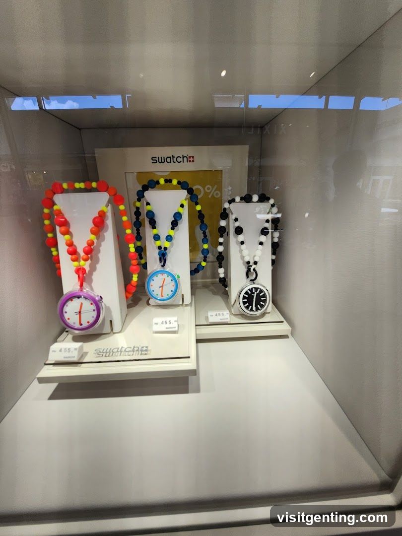 Swatch Watch Display