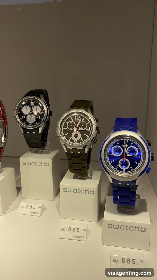 Swatch Watches Display
