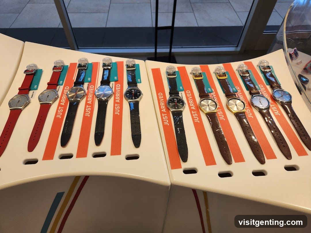 Swatch Watch Display