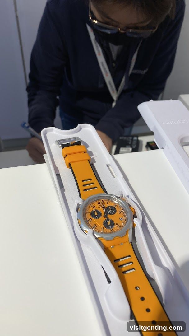 Watch Display at Event