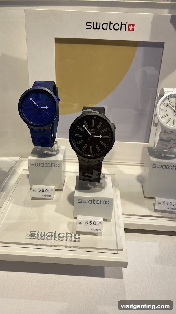 Swatch Watch Display