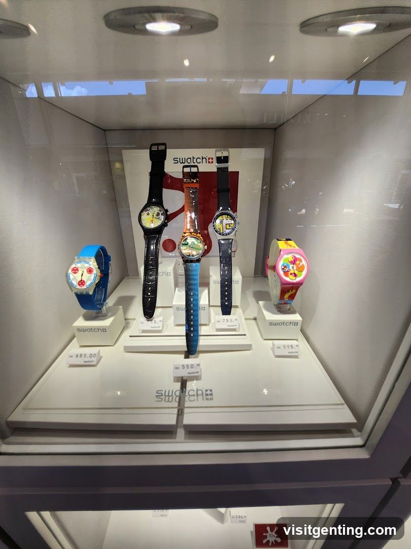Swatch Watch Display
