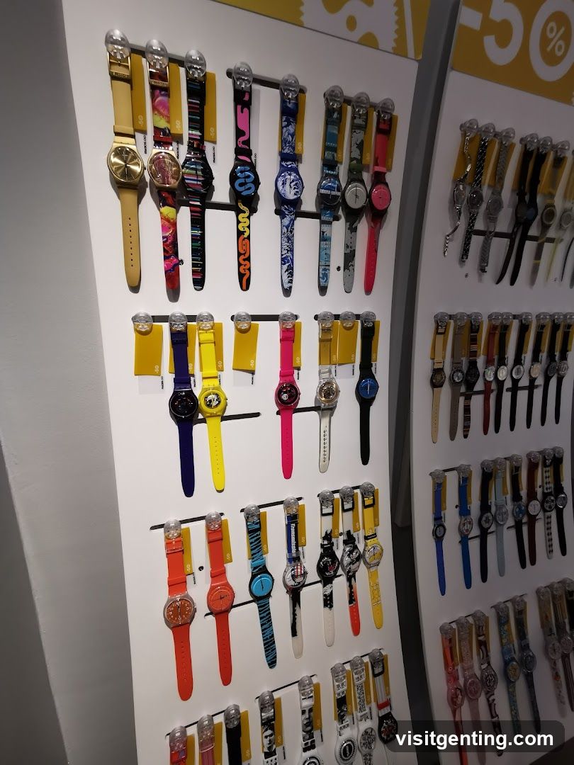 Swatch Watches Display