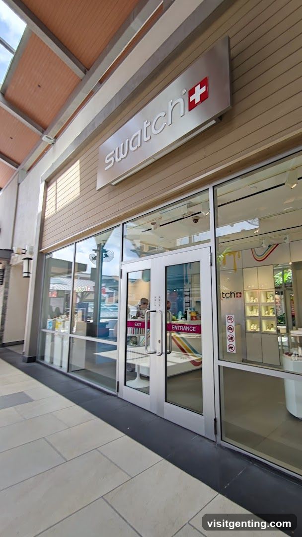 Swatch Store Entrance