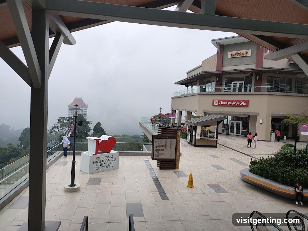 Genting Highlands Premium Outlets Entrance Area