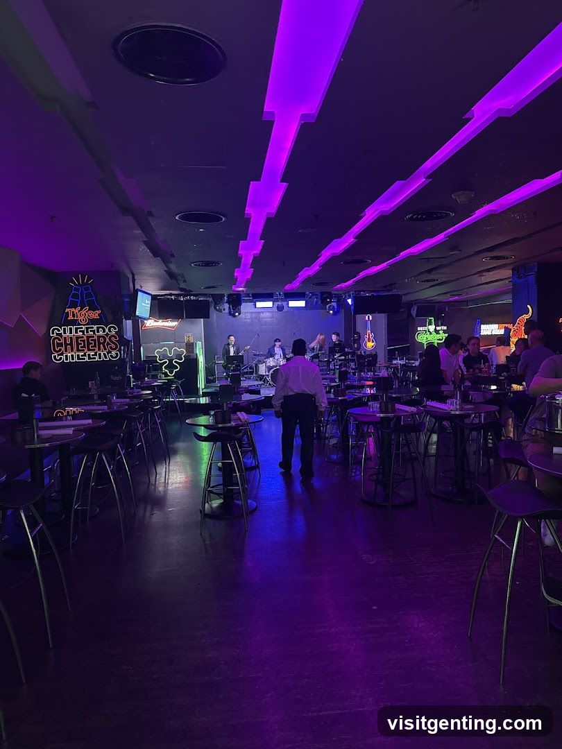 Interior of a nightclub or bar