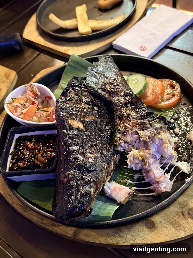 Grilled Fish Dish