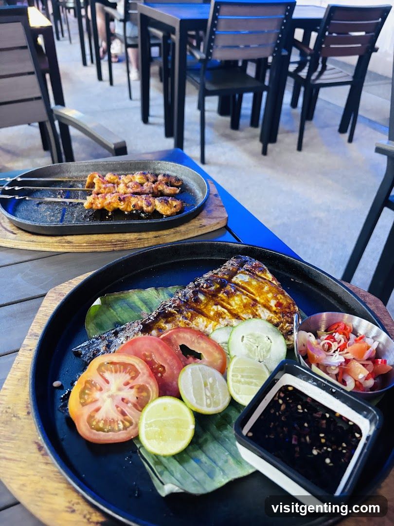 Restaurant Interior Food Display