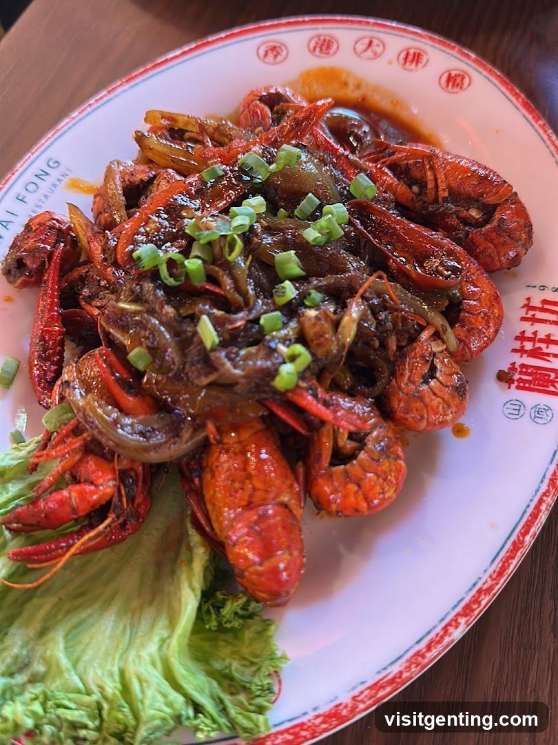 Crayfish Dish on Plate