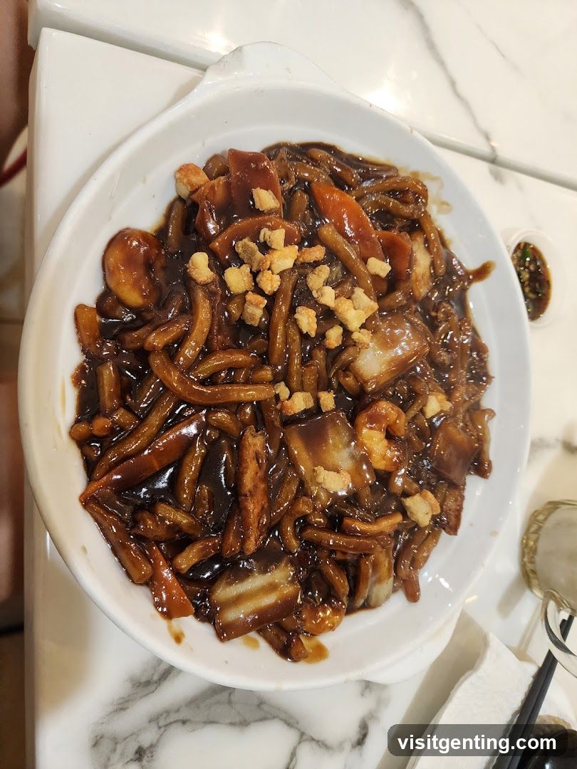 Food Dish on Table