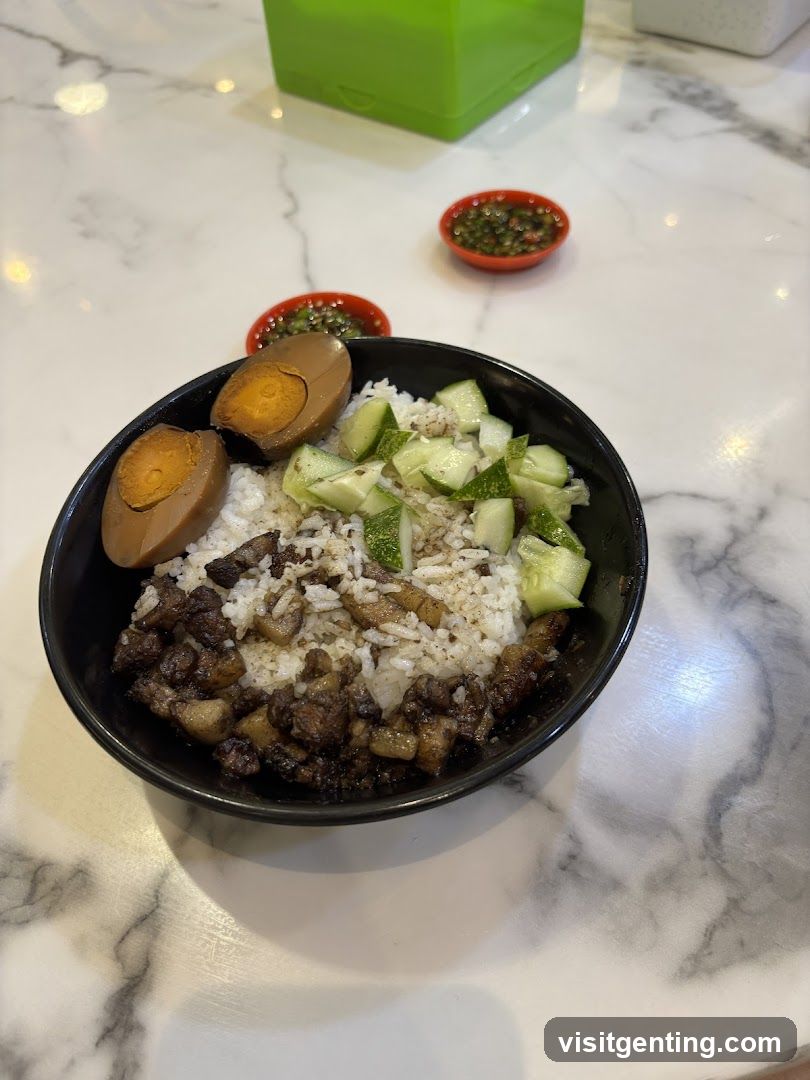 Rice bowl with toppings