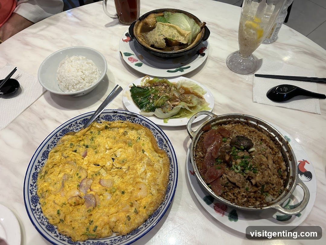 Dining Table with Chinese Cuisine