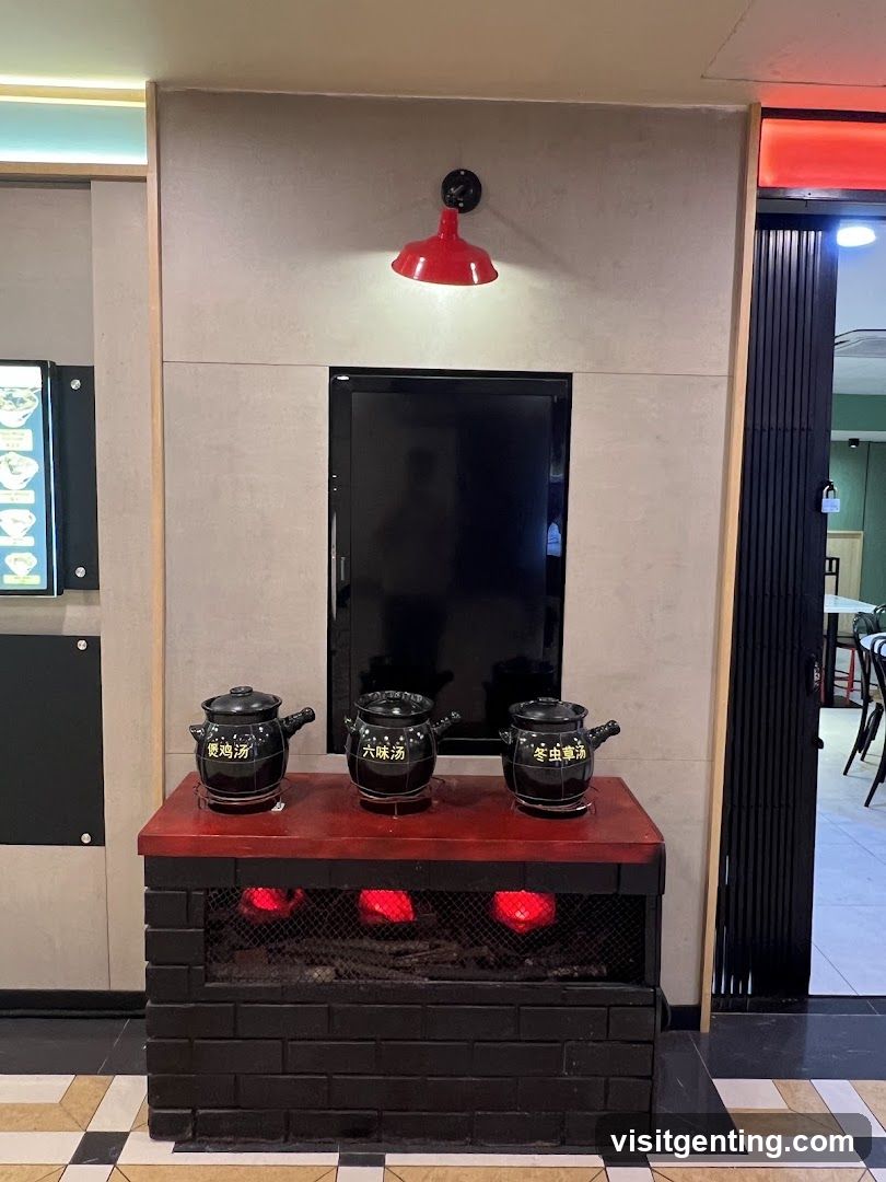 Restaurant Interior Display