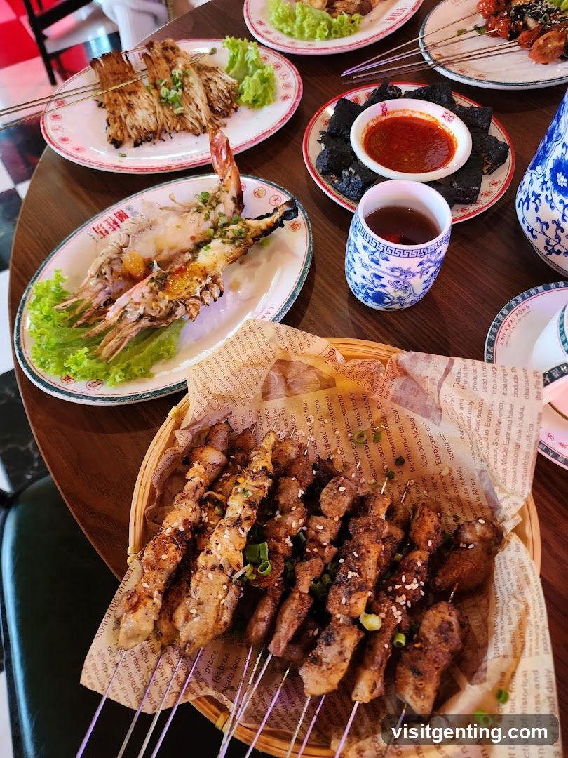 Restaurant Interior Table Scene