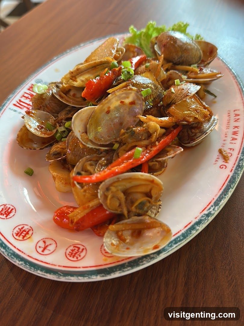 Clams Dish on Plate