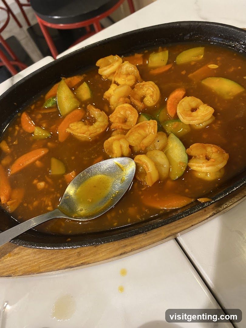 Shrimp and Vegetable Dish