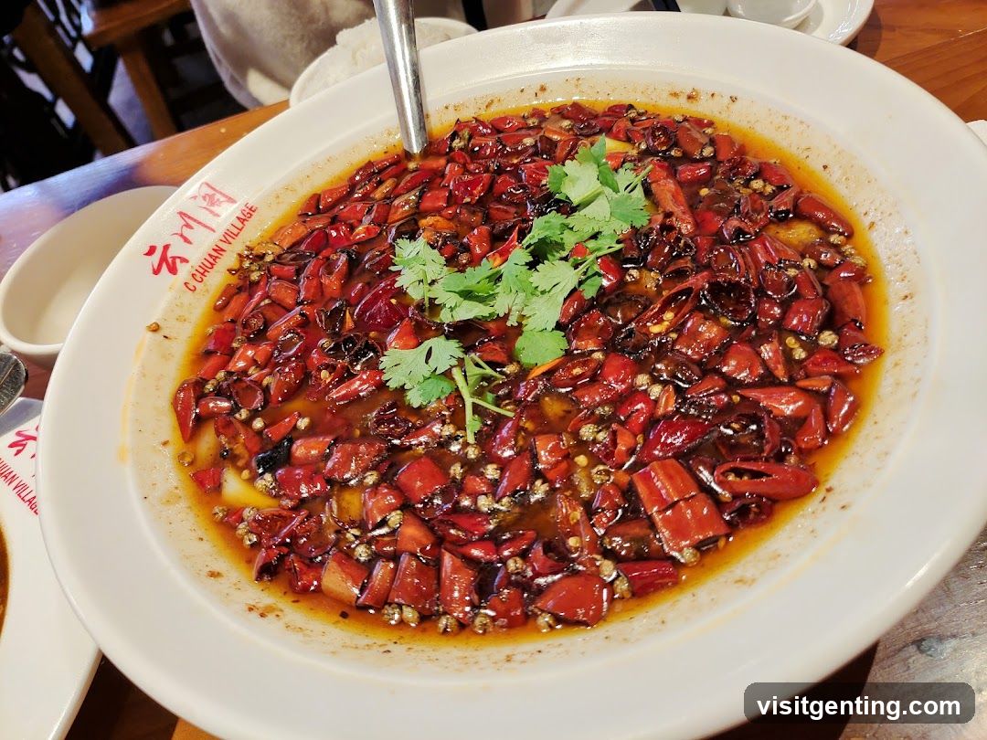 Spicy Dish at C Chuan Village