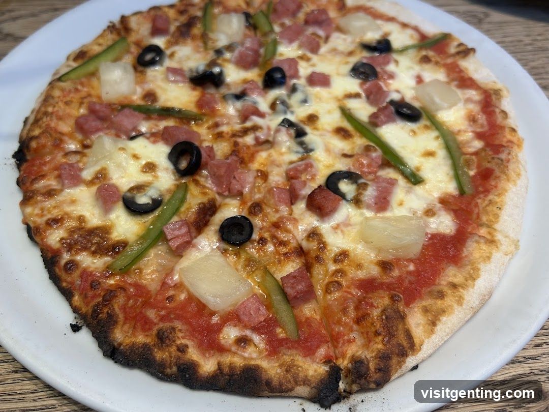 Pizza on Plate