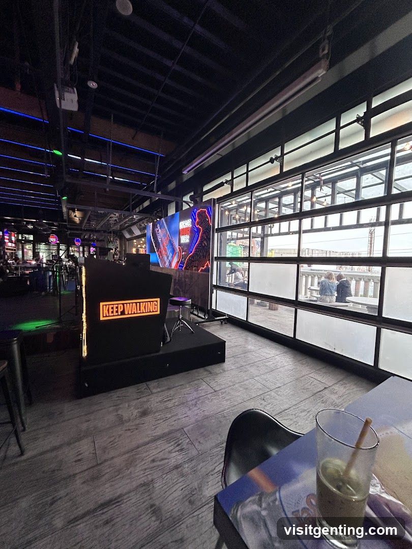 Indoor Lounge Area