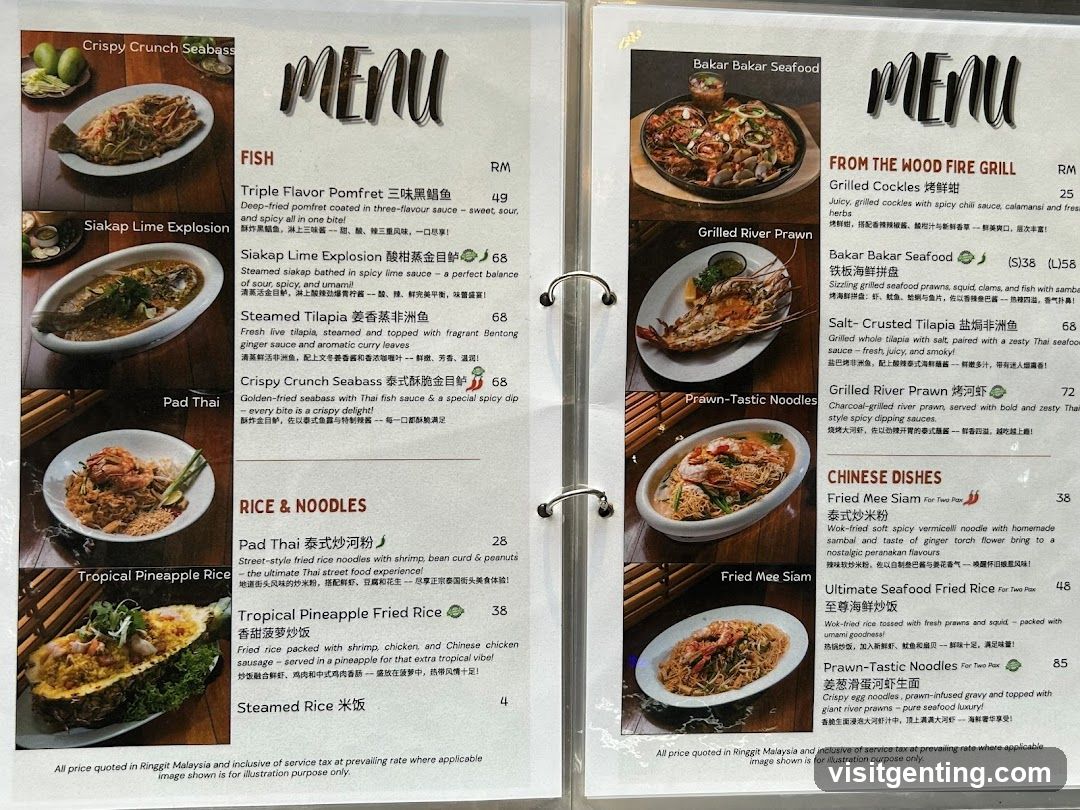 Restaurant Menu