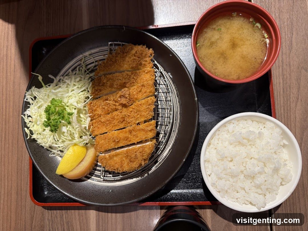 Japanese meal served on tray