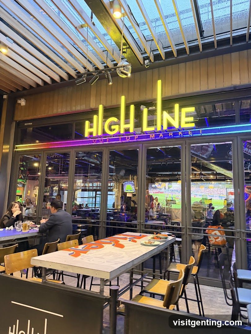 High Line Roof Top Market