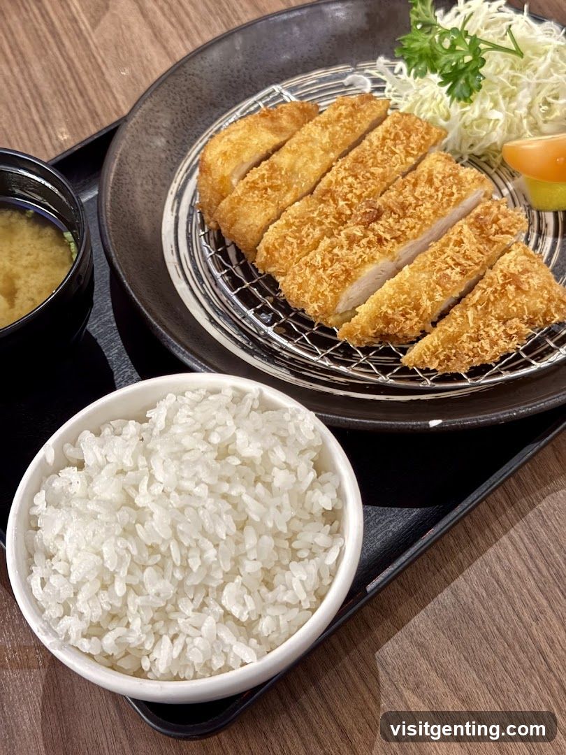 Japanese-style meal served on tray