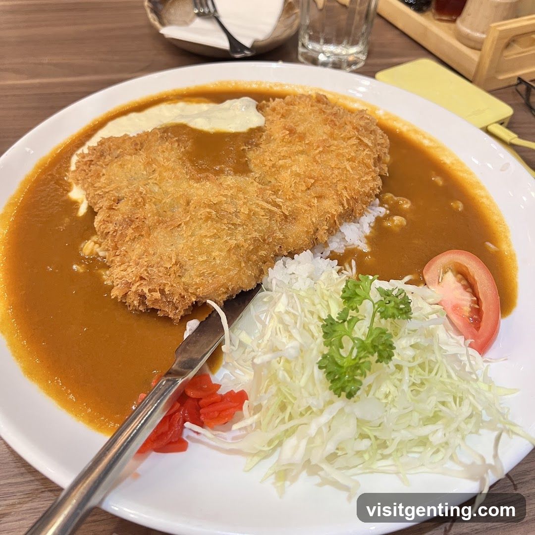 Crispy Pork Cutlet with Curry Rice