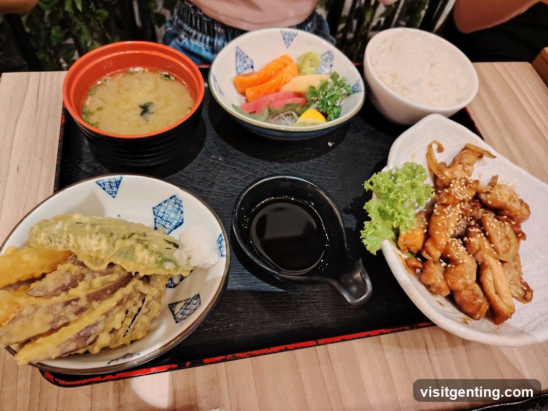 Japanese meal set