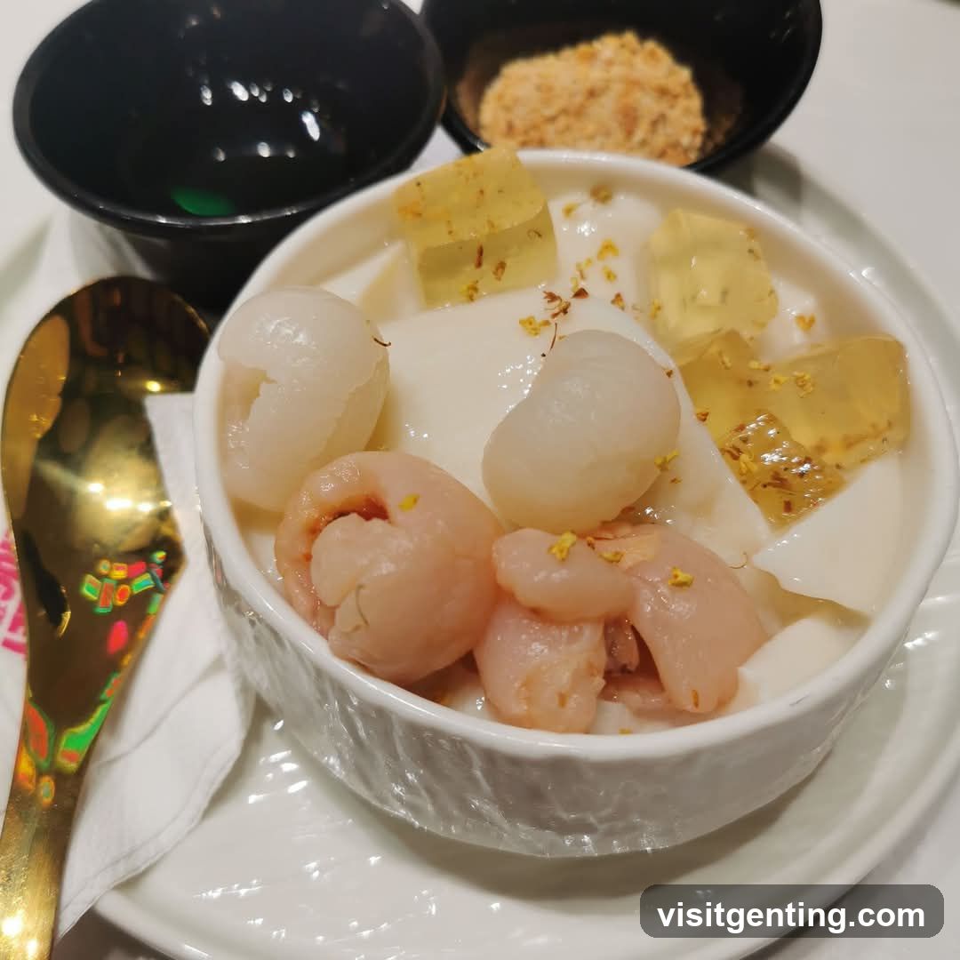 Dessert Bowl with Ingredients