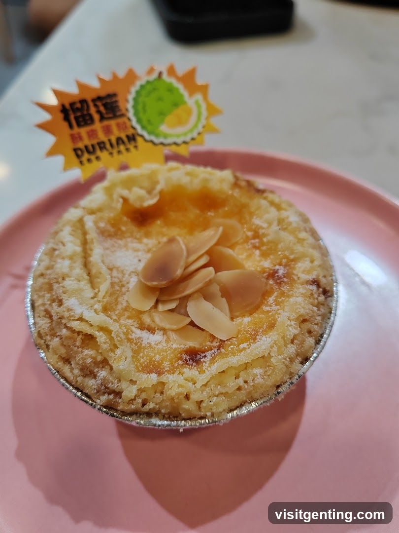 Durian Egg Tart