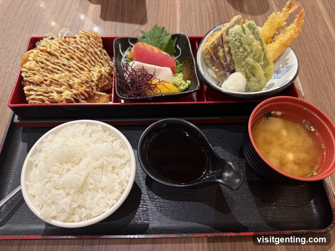 Japanese meal set