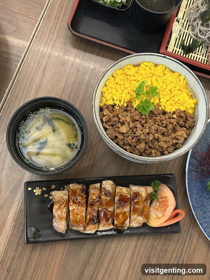 Table Setting with Japanese Cuisine