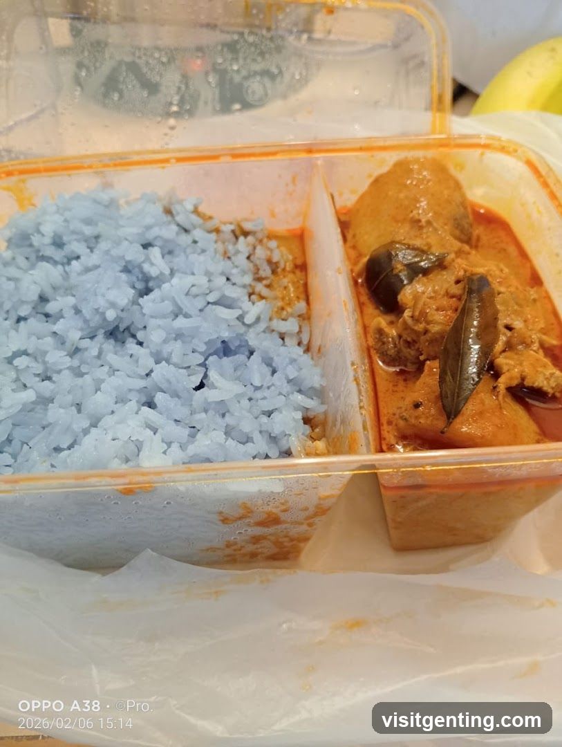 Food in container
