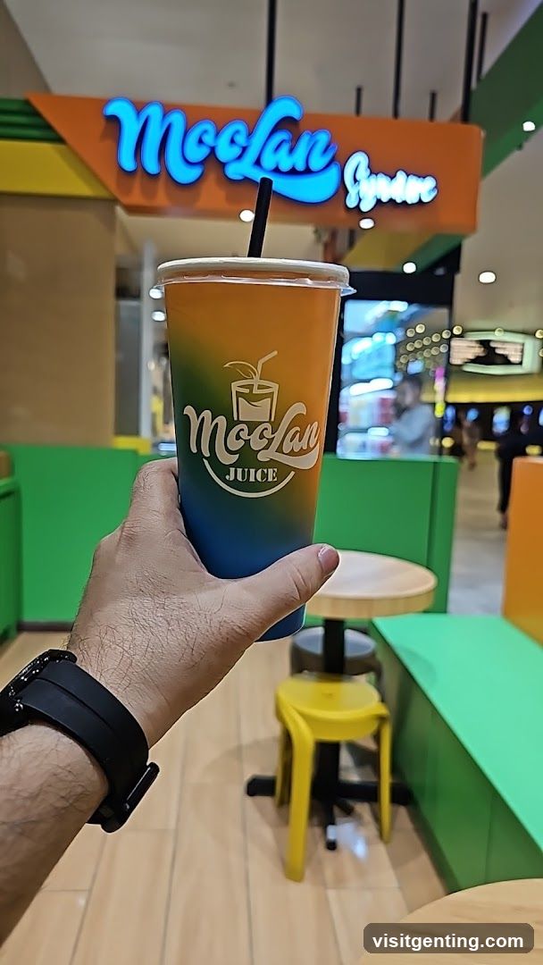 MooLan Juice Shop Interior